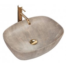 Раковина на столешницу Rea Freja 39,5x51 Beige (REA-U6647)
