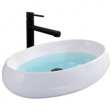 Раковина на столешницу Rea Melania 40,5x60 белая (REA-U0656)