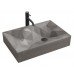 Умывальник Rea Rock 60x40 см Grey Mat, материал Konglomerat (REA-U7905)