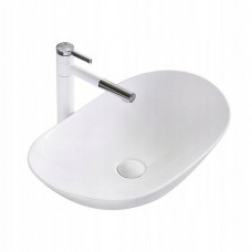 Умывальник на столешницу Rea Royal 60 белый (REA-U0441)
