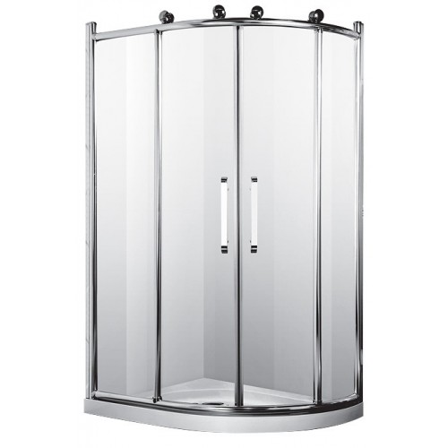Душевая кабина Rhein RH715L 120x80 с поддоном, прозрачное стекло