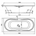 Ванна Vagnerplast Briana 180x80 с ножками (VPBA180BRI2X-01)