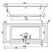 Ванна Vagnerplast Cavallo 180x80 с ножками (VPBA180CAV2X-01)