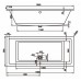 Ванна Vagnerplast Cavallo 190x90 с ножками (VPBA190CAV2X-04)