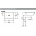 Умывальник  Villeroy & Boch  Loop & Friends 600x400 (61450001)