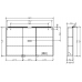 Зеркальный шкаф Villeroy & Boch My View One 120 cм (A4401200)