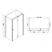 Душевая кабина Volle LIBRA 120x80x200 см, стекло прозрачное, правая (10-22-908Rglass)