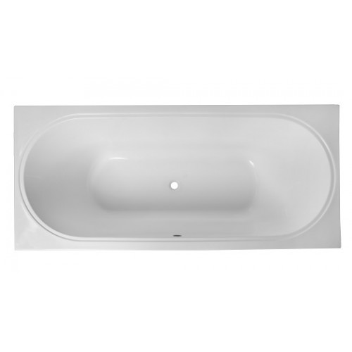 Ванна акриловая Volle OLIVA 180x80 без ножек, акрил 6 мм (TS-1880500)