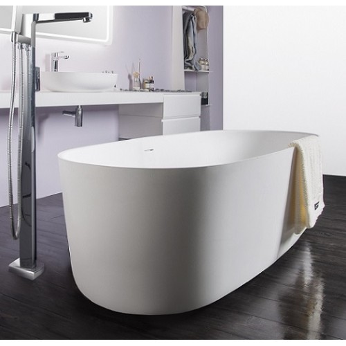 Ванна каменная Volle Solid surface 1680x800x530 мм отдельностоящая, 12-40-036