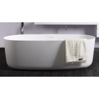 Ванна каменная Volle Solid surface 1680x800x530 мм отдельностоящая, 12-40-036