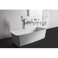 Ванна каменная Volle Solid surface 1680x800x530 мм отдельностоящая, 12-40-034