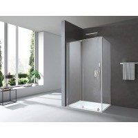 Душевая кабина Volle TEO 117,5x87,5 без поддона, стекло прозрачное 8 мм, 10-22-333