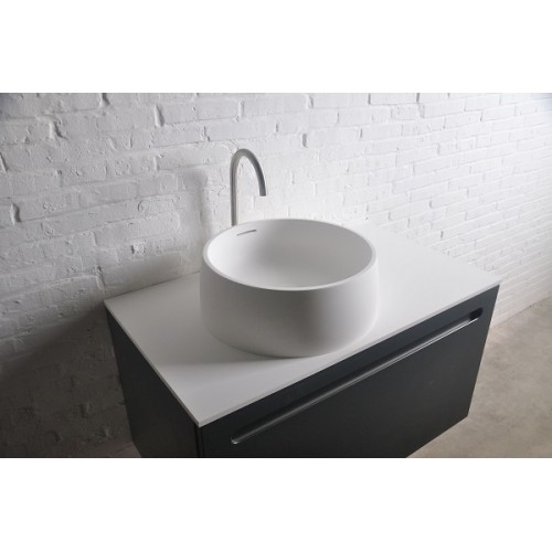 Умывальник на столешницу Volle Solid Surface 420 мм (13-40-468)