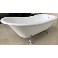 Ванна акриловая Volle 176x73 отдельностоящая на ножках (12-22-706) 
