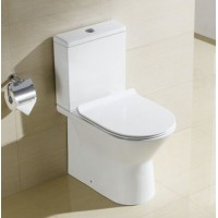 Унитаз-компакт Volle Fiesta Rim с сиденьем Slim Soft Close (13-77-323)