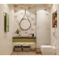 Плитка Golden Tile Alma Sandy Leaf Fall бежевий 30x60, AL1151