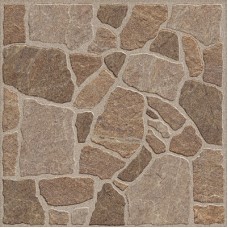 Плитка Golden Tile Cortile 40x40 коричневый, 2F7830