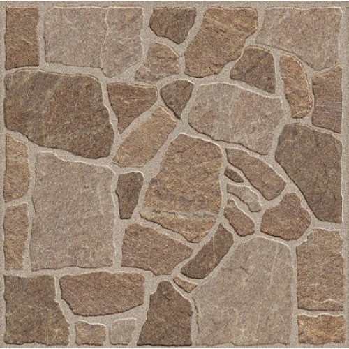 Плитка Golden Tile Cortile 40x40 коричневый, 2F7830