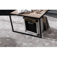 Плитка Golden Tile Cortile 40x40 серый, 2F2830
