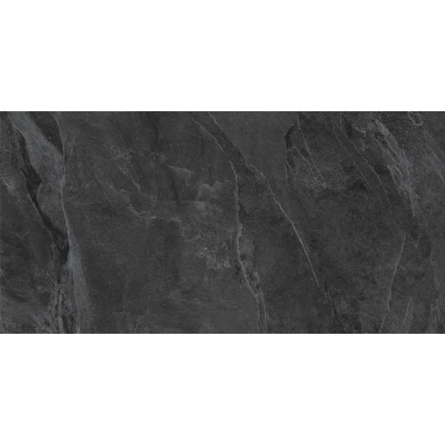 Плитка Golden Tile Dark Rock чорный 120x60, DRС980