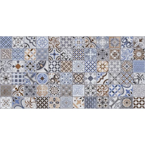 Плитка Golden Tile Deco Patchwork 30x60, DCБ151
