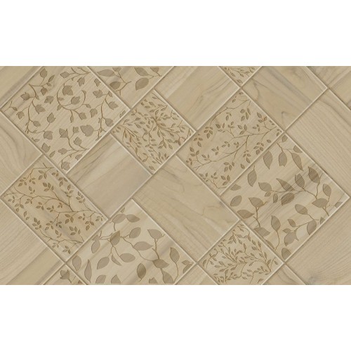 Плитка Golden Tile Honey Wood Patchwork бежевий 25x40, HW1151