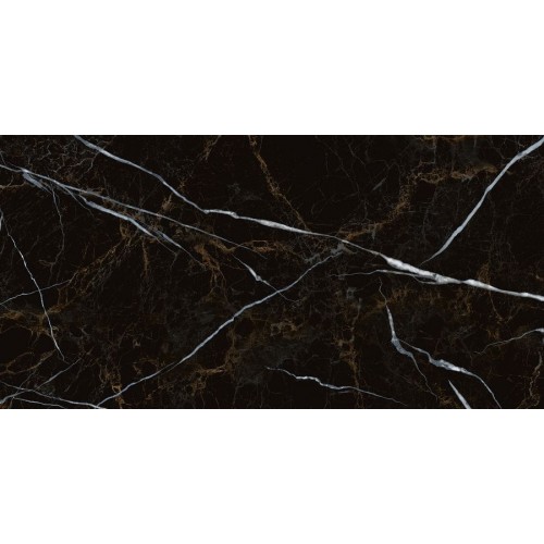 Плитка Golden Tile Nero E Bianco черный 30x60, NBС061