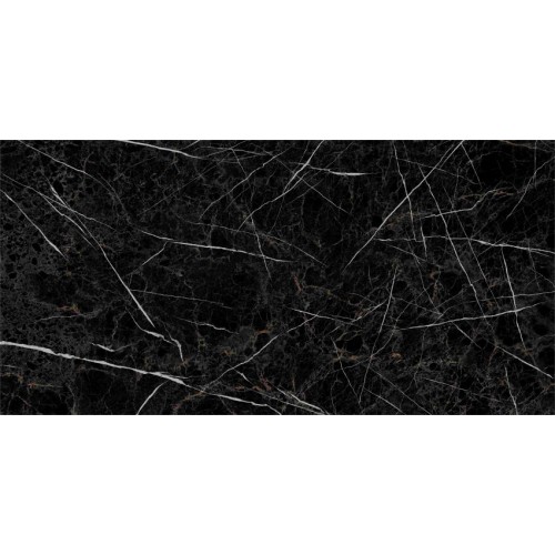 Плитка Golden Tile Nero E Bianco чорний 120x60, NBС990