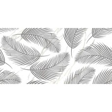 Плитка Golden Tile Nero E Bianco Leaf сірий 30x60, NB0151