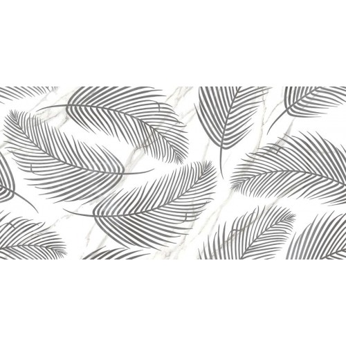 Плитка Golden Tile Nero E Bianco Leaf сірий 30x60, NB0151