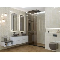 Плитка Golden Tile Onyx Story Chevron бежевий 25x40, OY1151