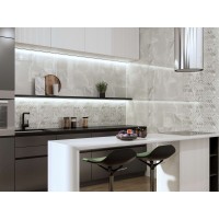 Плитка Golden Tile Onyx Story Mosaic сірий 25x40, OY2151