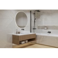 Плитка Golden Tile Onyx Toscano бежевый 120x60 глянцевая, OT1990