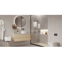 Плитка Golden Tile Pavimento рельєф світло-сірий 25x40, 67G151