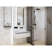 Плитка Golden Tile Sanremo білий 25x40, S70051