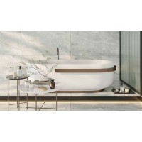 Плитка Golden Tile Silver Roots серый 120x60, S92990