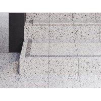 Плитка Golden Tile 30x30 Step corner серая, L32740