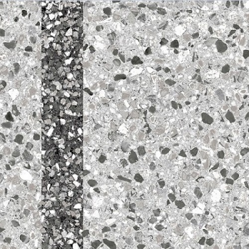 Плитка Golden Tile 30x30 Step border серая, L32750