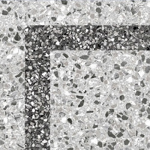 Плитка Golden Tile 30x30 Step corner серая, L32740