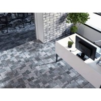 Плитка Golden Tile Stone Brick серый 30x30, SB2770