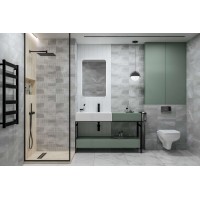 Плитка Golden Tile Stone Story Patchwork сірий 25x40, SY2151