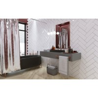 Плитка Golden Tile The Wall білий 10x30, 6L0S51