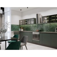 Плитка Golden Tile Vintage зелений 10x30, VG4S51
