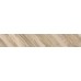Плитка Terragres Wood Chevron left 15x90 бежевый, 9L1180