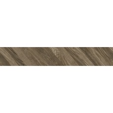 Плитка Terragres Wood Chevron left 15x90 коричневый, 9L7180