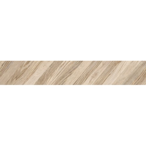 Плитка Terragres Wood Chevron right 15x90 бежевый, 9L1170