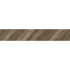 Плитка Terragres Wood Chevron right 15x90 коричневый, 9L7170