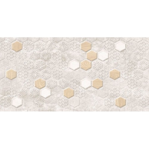 Плитка Golden Tile Zen Hexagons бежевий 30x60, ZN1061